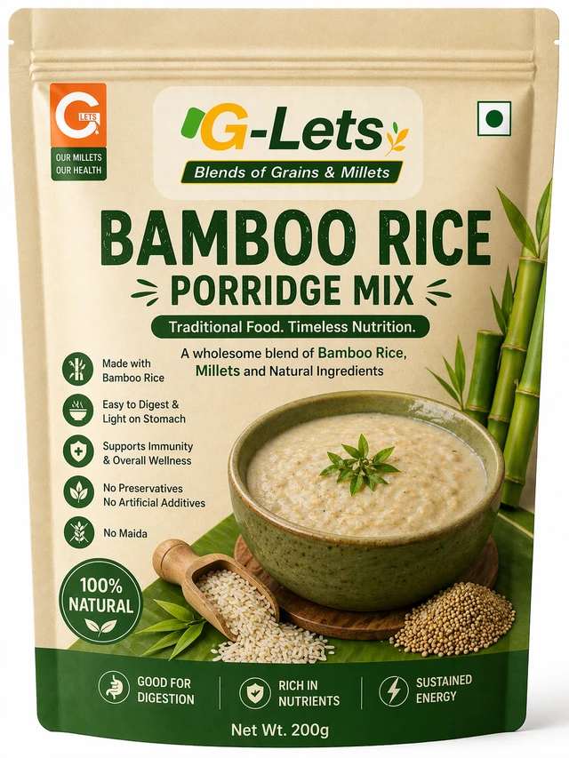 Bamboo Rice Porridge Mix - 100g
