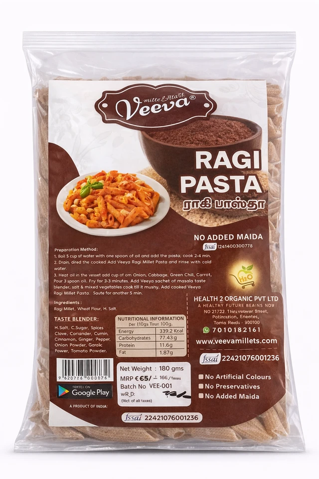 Ragi Pasta - 180g