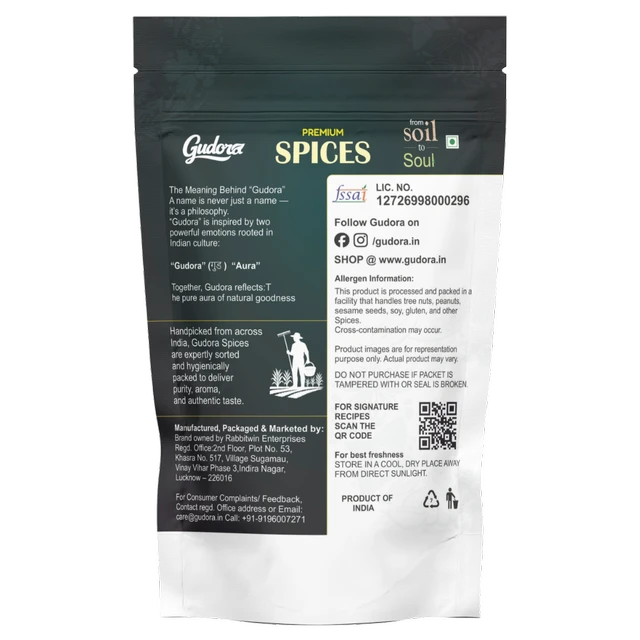 Whole Black Pepper | Kali Mirch - 100g