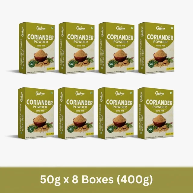 Coriander Powder | Dhaniya Powder - 400g (Pack of 8)
