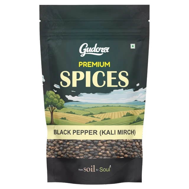 Whole Black Pepper | Kali Mirch - 100g