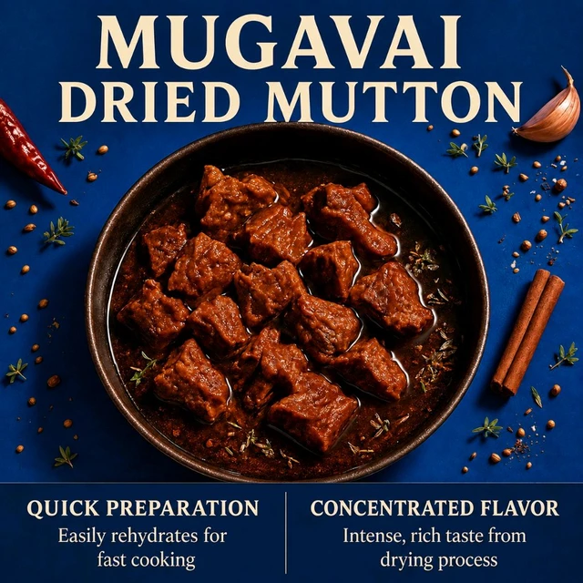 உப்புக் கண்டம்|Dried Mutton Boneless|ഉണക്ക ഇറച്ചി - 250 Grams