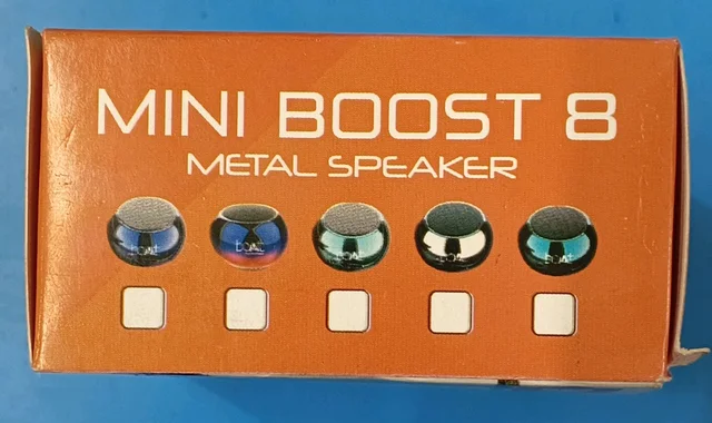 Mini Boost 8 Metal Speaker