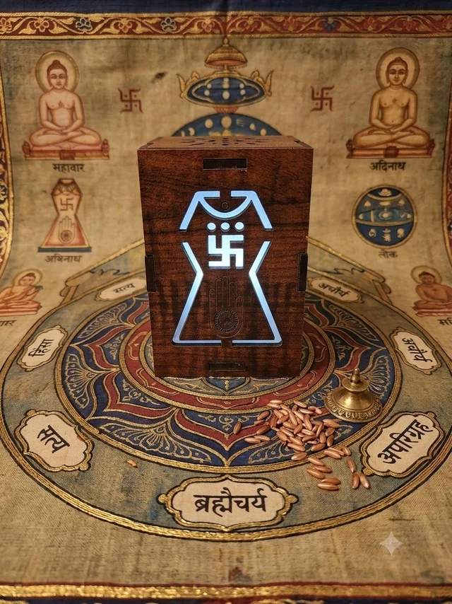 Electric Jain Religious Continuous Navkar Chanting Mantra 7 in 1 Jain Spiritual Devotional Electric Mantra (Namokar Mantra)

1. Namokar mantra 2 tune 
2. Tumse lagi lagan
3. Aarti 3 tune Yeh vidhi mangal, Aarti shri Mahaveer Bhagwan ki, Aarti Shri Prashanth Bhagwan ki
4. Jai Jinendra bolo bhajan 
