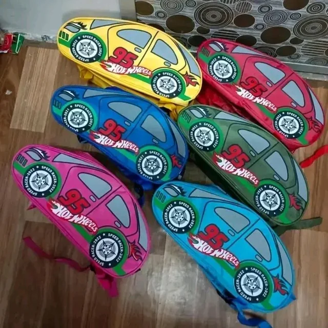 Heavy Quality Car Shape Bagpacks For Kids 
