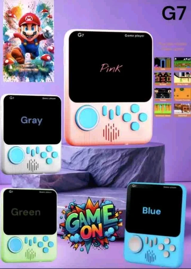G7 Ulta thin Big Size Retro Game Console 
