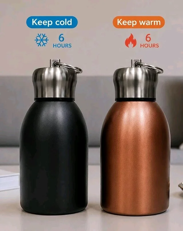 Mini Stainless Steel Insulated Water Bottle, 300ml, Double Wall Vacuum,Leak-Proof, SUS 316