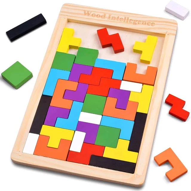 Wooden Tangram Puzzle 