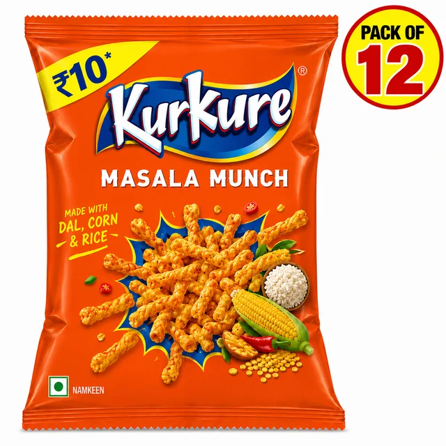 Kurkure Masala Munch 45 G (Pack Of 12)