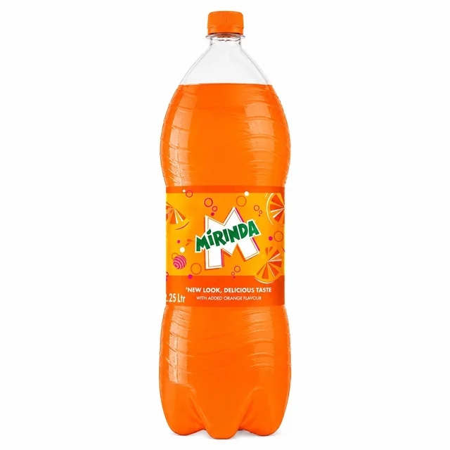 Mirinda 2.25 Litre Soft Drink Pet Bottle (Pack of 9)