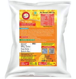 AM2Pm Peri Peri Sauce - 1 Kg Packet, Lite Red, Liquid, 1 Kg, Sauce