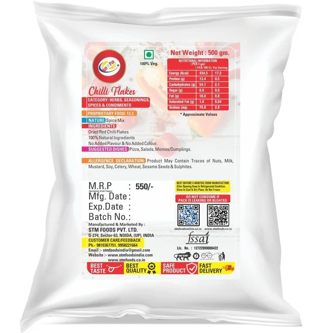 Red Chilli Flakes