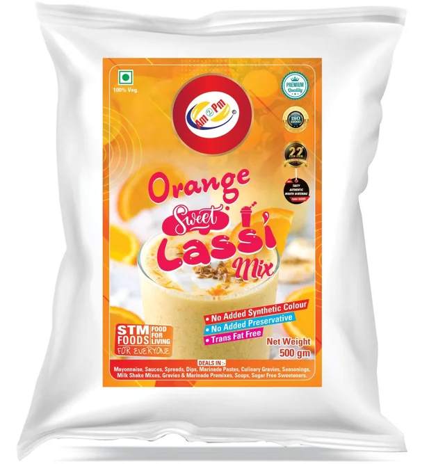 Orange Sweet Lassi Mix