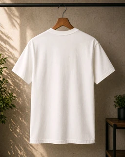 STYRON Minimal Logo Oversized T-Shirt - M, OFF White