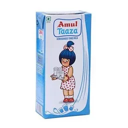 Amul Taaza Homogenised Toned Milk
