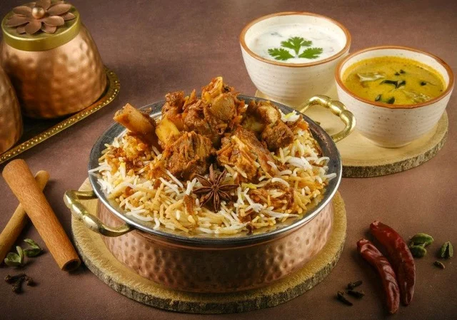 Ambika's Special Mutton Biryani Full