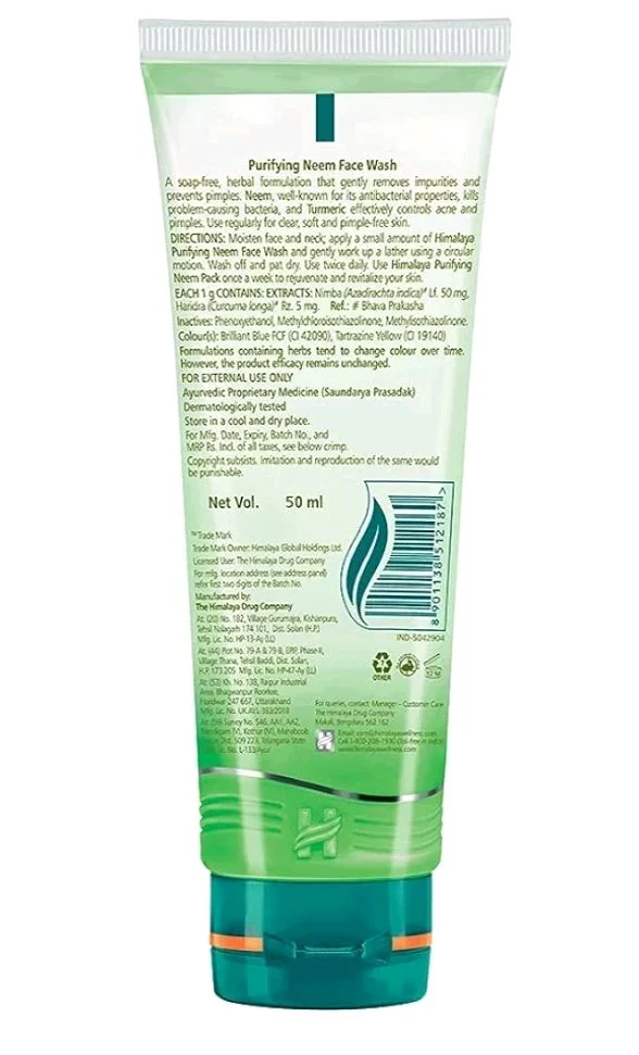 Himalaya Neem - 50ml Face Wash