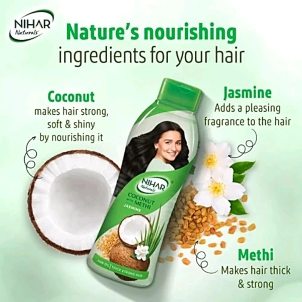 Nihar Natural Coconut Hair Oil 99ml