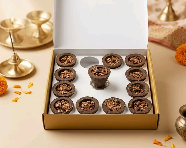 RSA Herbal Sambrani Premium Sambrani Cup (12 cups)