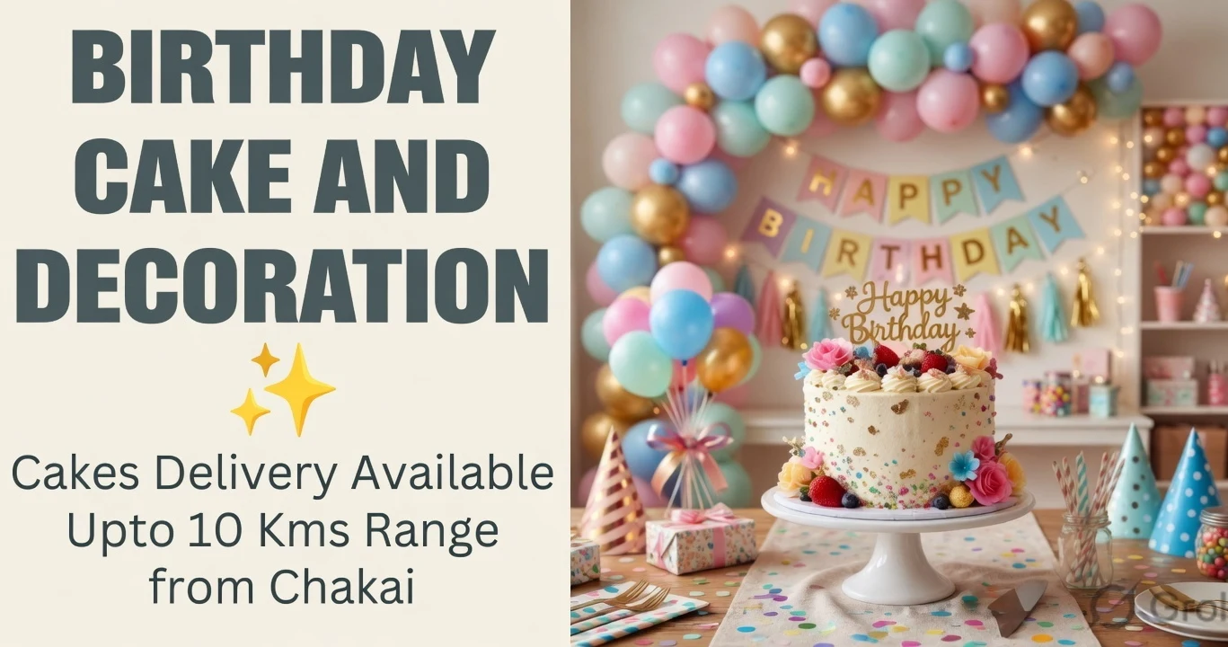 Birthday Cake & Decoration 