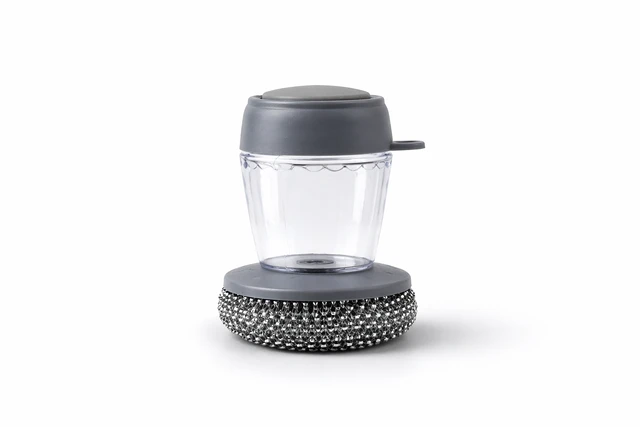 OREVIA Soap Dispensing Dish Wash Brush