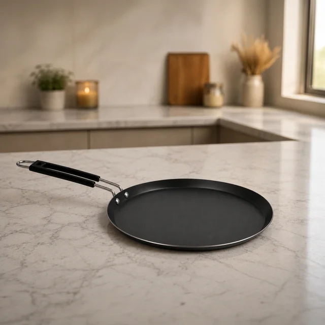 Iron Tawa — 23cm, Pre-Seasoned