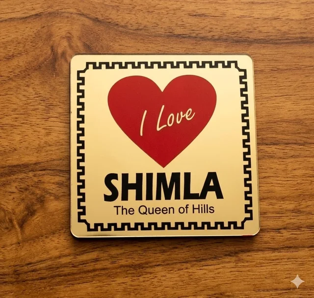 I Love Shimla Souvenir Fridge Magnets