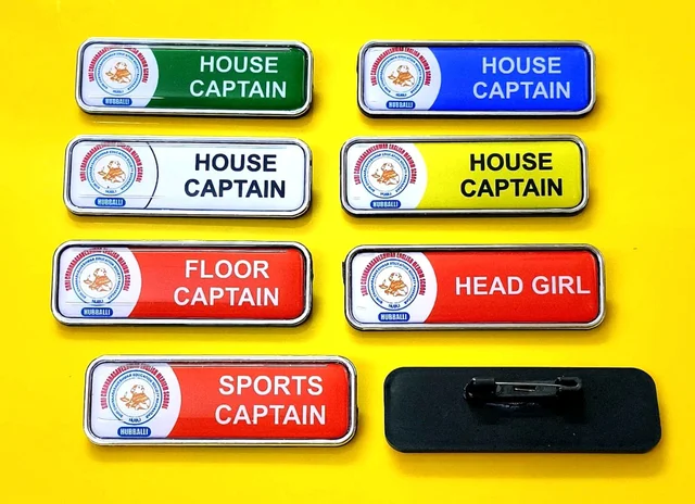 Student Badges House Name Badges