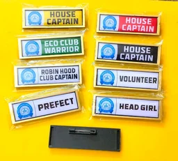 Student Badges House Name Badges
