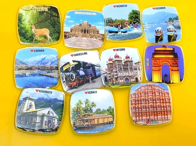 Resin Souvenir Fridge Magnets