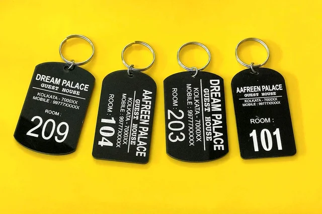 Keychain For Hotel Guest House Home stay