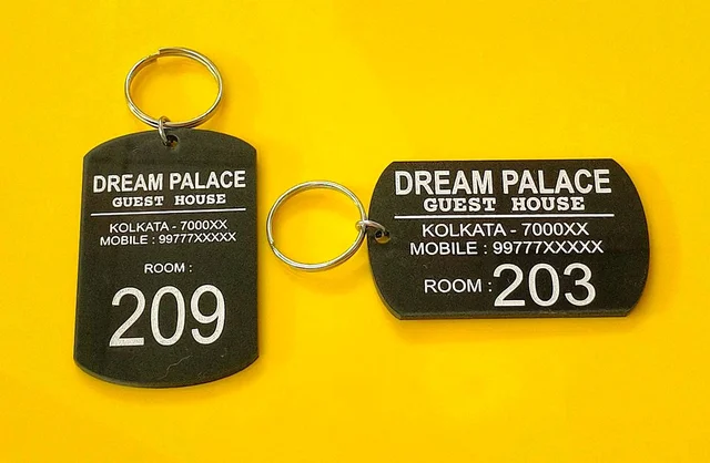 Keychain For Hotel Guest House Home stay