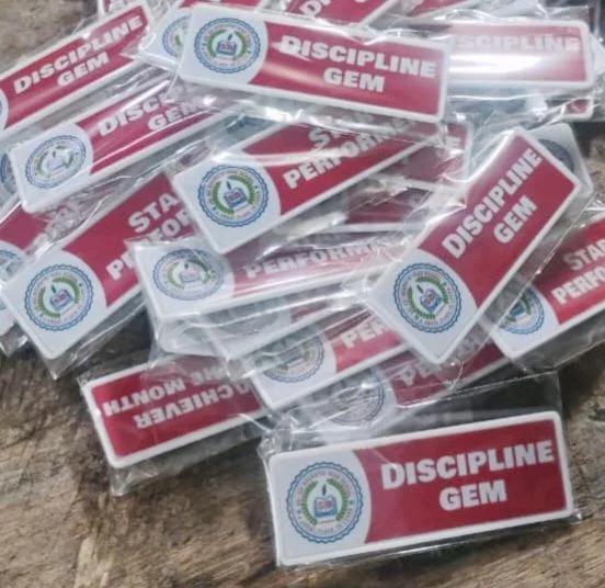Plastic School Badges Manufacturer