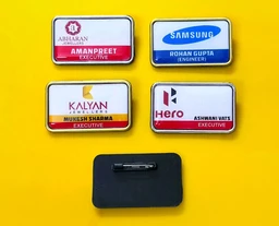 Employee Badge With Name and LOGO