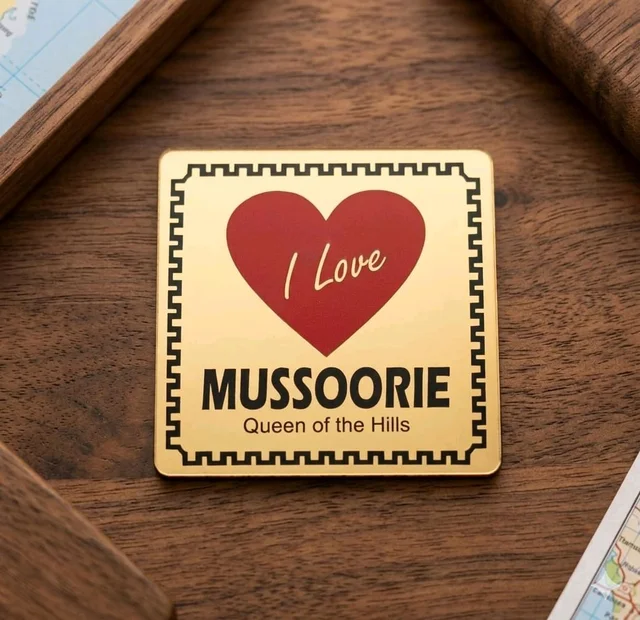 I Love Mussoorie Souvenir Fridge Magnets