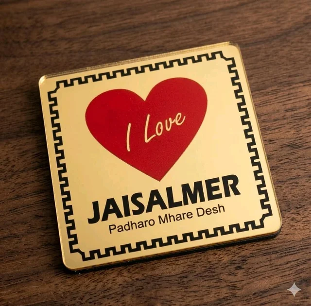I Love Jaisalmer Souvenir Fridge Magnets