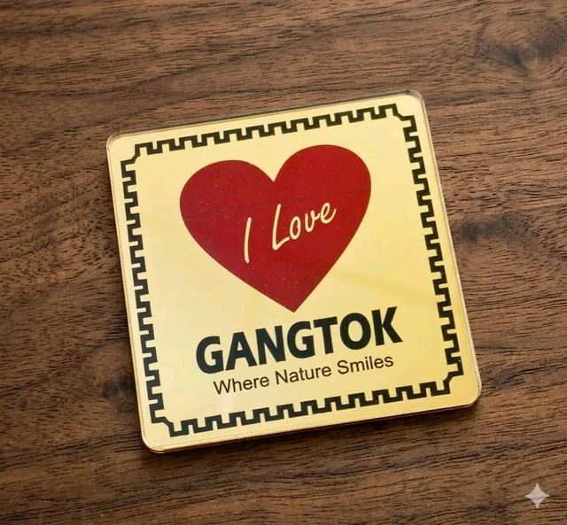 I Love Gangtok Souvenir Fridge Magnets