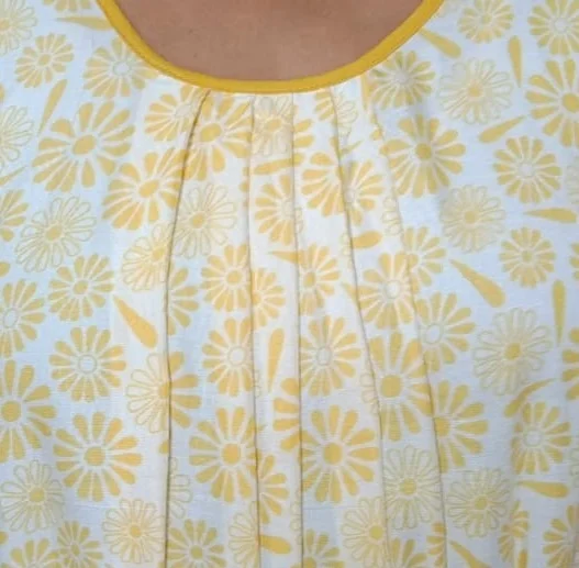 Manvicare Plus Size Soft Rayon Fabric Sleeveless Nighty for Women, Girls - Yellow Floral Print - 2XL