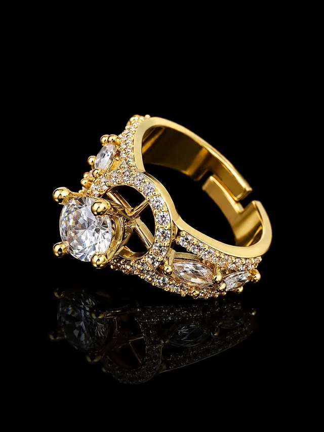 LUXURY AMERICAN DIAMOND FINGER RING