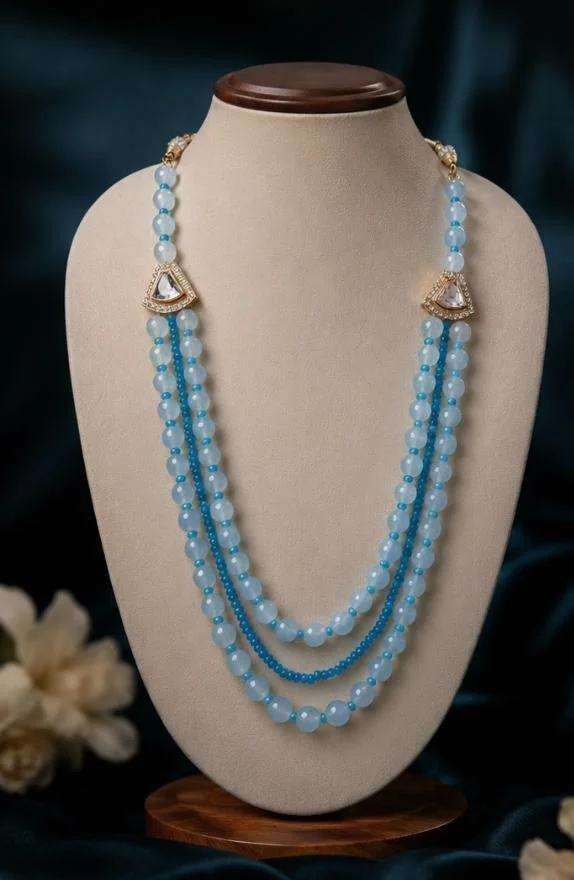 PREMIUM-SEMI PRECIOUS QUARTZ STONE BEADS HARAM