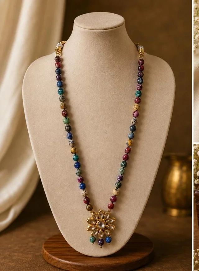 PREMIUM-SEMI PRECIOUS QUARTZ STONE BEADS HARAM