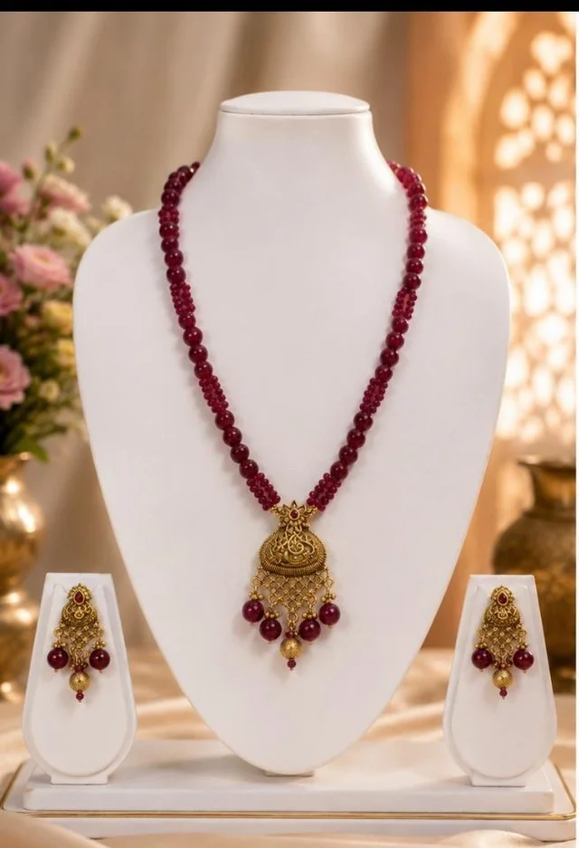 PREMIUM-SEMI PRECIOUS QUARTZ STONE BEADS HARAM