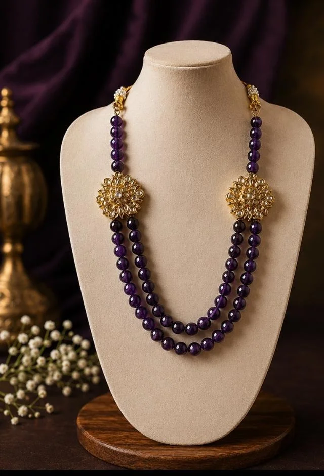 PREMIUM-SEMI PRECIOUS QUARTZ STONE BEADS HARAM