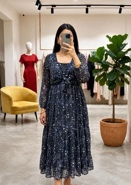 FLORAL MAXI DRESS - Different Colors