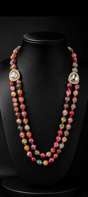 PREMIUM-SEMI PRECIOUS QUARTZ STONE BEADS HARAM