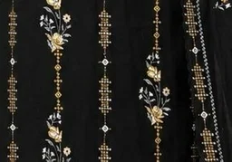DESIGN BLACK PRINTED KURTA SET WITH DUPATTA - M,L,XL,2XL, 3XL, Black