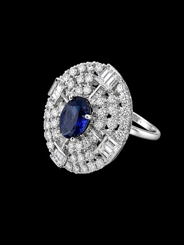 AMERICAN DIAMOND FINGER RING