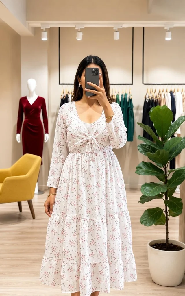 FLORAL MAXI DRESS
