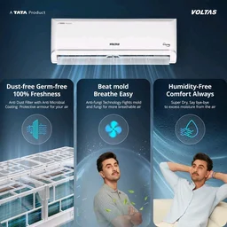 Voltas 1.5tn 3 Star Inverter AC Vectra Zen Silver 2026