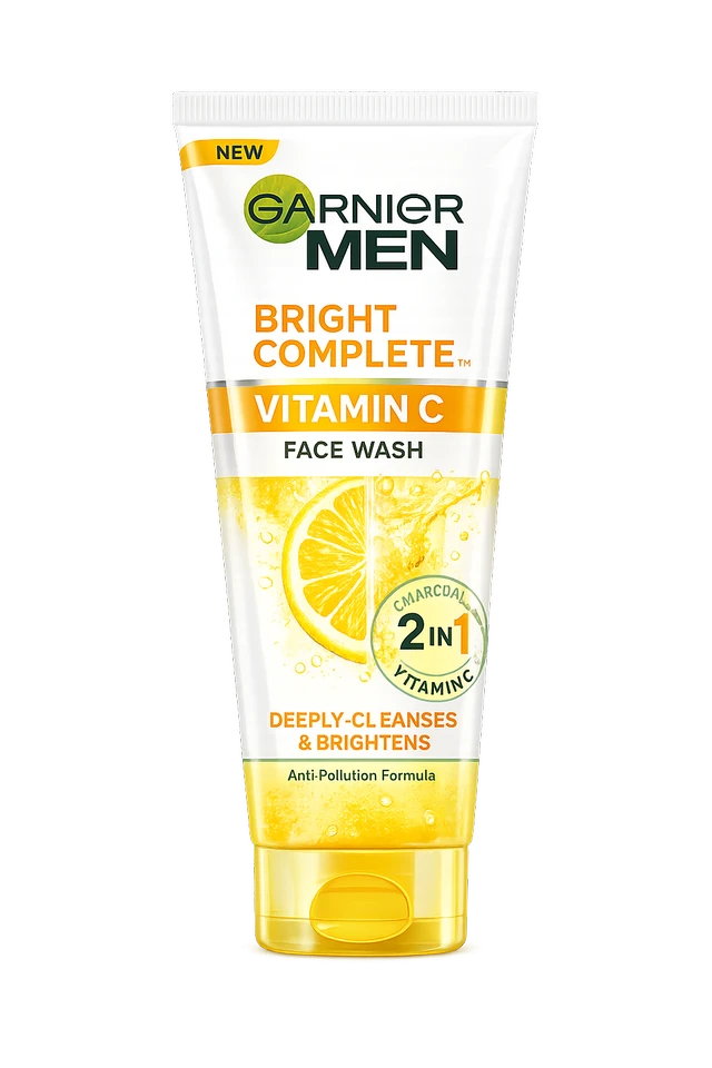 Garnier Bright Complete Vitamin C Face Wash 150g